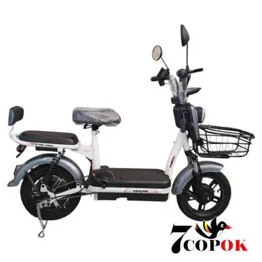 Електровелосипед SPARK ZIPPY 14 (Сірий), 400 Вт., 25 км/год, купити в Україні