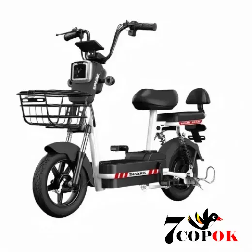 Электровелосипед SPARK BEAM 14 (Черный), 400 Вт., 25 км/ч, купить в Украине