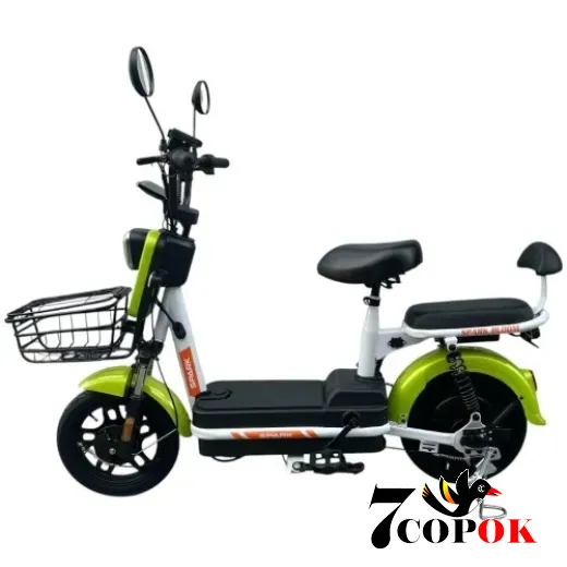 Електровелосипед SPARK BLOOM 14 (Салатовий), 400 Вт., 25 км/год, купити в Україні