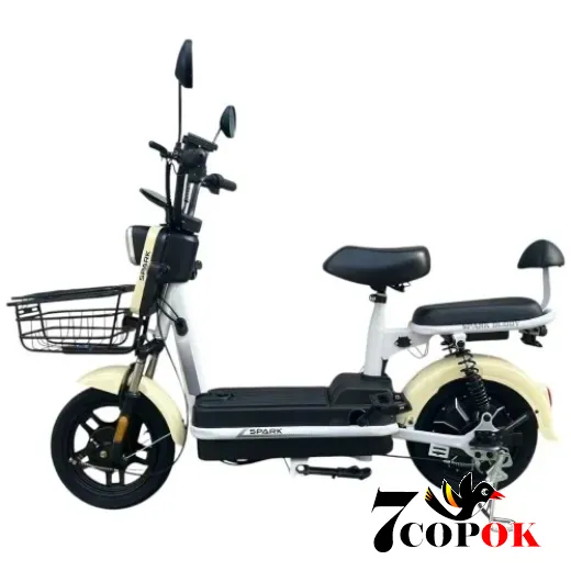 Електровелосипед SPARK BUDDY 14 (Бежевий), 500 Вт., 25 км/год, купити в Україні