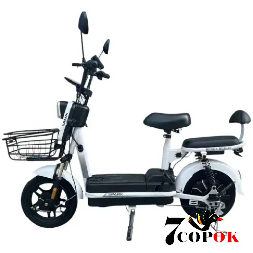 Електровелосипед SPARK BUDDY 14 (Білий), 500 Вт., 25 км/год, купити в Україні