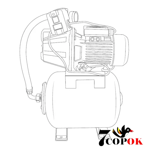 Насосная станция для воды Powercraft ADJ 1100-5060d, купить в Украине