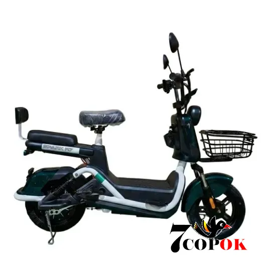 Электровелосипед SPARK R7 14 (зеленый), 800 Вт., 40 км/ч, купить в Украине