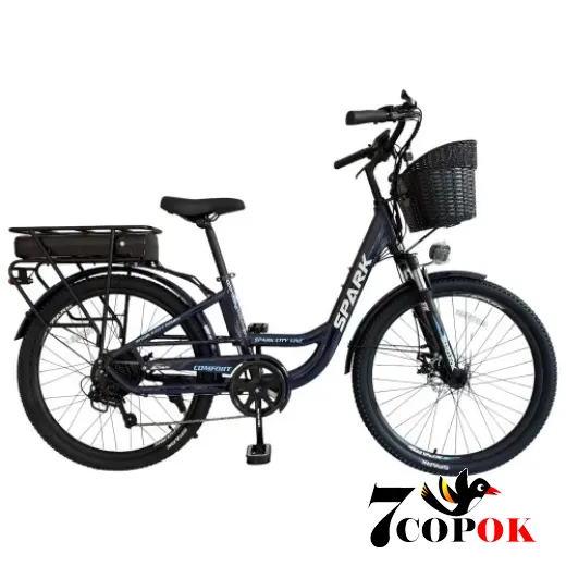 Электровелосипед SPARK E-CITY COMFORT 17, 500 Вт., 35 км/ч, купить в Украине