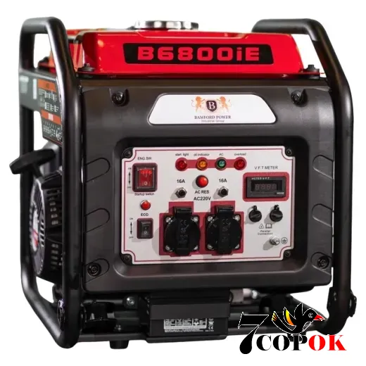 Генератор бензиновий GSH G6800iE, 4.5 кВт, купити в Україні