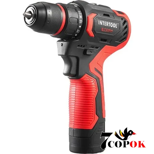 Шуруповёрт аккумуляторный Intertool WT-0322, купить в Украине