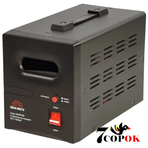 Стабілізатор напруги Vitals Master STF-1000sf, 230 вольт 0.6 кВт, купити