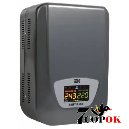 Стабилизатор напряжения Luxeon WDR-8000, 220 вольт 6.5 кВт, купить