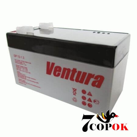 Акумулятор Ventura GP 12-1.3, AGM свинцево-кислотний, купити