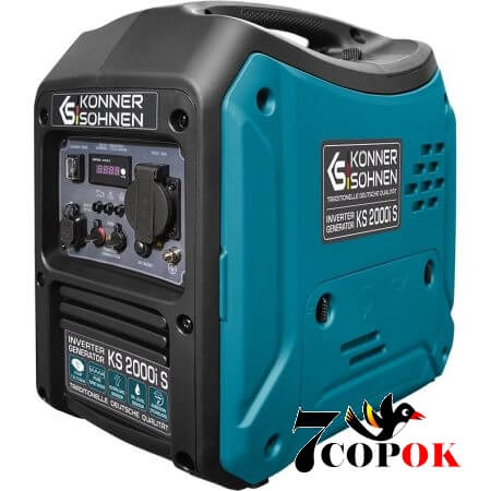 Инверторный генератор бензиновий Konner & Sohnen KS 2000i S, 1.8 кВт
