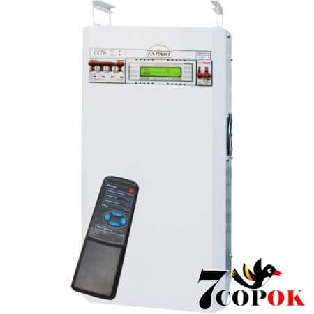 Стабилизатор напряжения SinPro СН-11000 Гарант 220V ПРЕМ ЭКО, 220 вольт 11 кВт