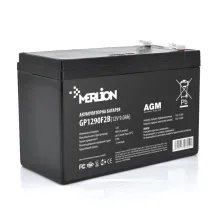Merlion AGM GP1290F2B 12 V 9 Ah Black Q5