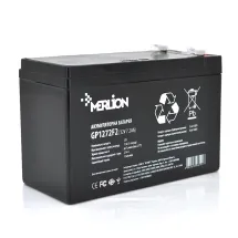 Merlion AGM GP1272F2B 12 V 7,2 Ah Black Q10