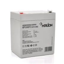 Merlion AGM GP1245F1, 12V 4.5Ah White Q10