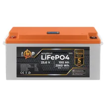 LogicPower LP LiFePO4 24V (25,6V) 100 Ah 2560Wh (BMS 200/100А) LCD