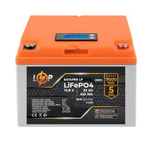 LogicPower LP LiFePO4 12,8V - 32 Ah (410Wh) (BMS 50А/25A) пластик LCD для ДБЖ