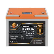 Logicpower LP LiFePO4 12,8V - 100 Ah (23623) пластик LCD для ДБЖ