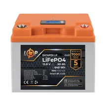 LogicPower LP LiFePO4 12,8V - 50 Ah (640Wh BMS 40A/40А) LCD Smart BT