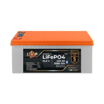 LogicPower LP LiFePO4 25,6V - 230 Ah (5888Wh) (BMS 200A/100А) пластик LCD Smart BT