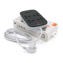 LDNIO SC4407 4 Розетки + 4 USB