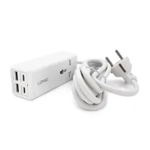 LDNIO SС1418 1 Розетка + 2 USB + 2 Type-C