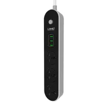 LDNIO SC3301 3 Розетки + 3 USB