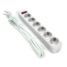 Gembird SP6 6 розеток 4,5 м Gray