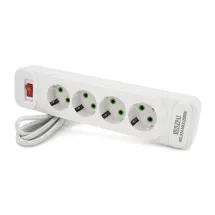 Voltronic F24 4 розетки EU 2 м White
