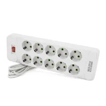Voltronic F35 10 розеток EU White