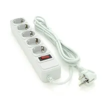 Maxxter SP5 5 розеток 1.8 м Gray