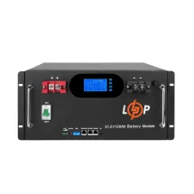 LogicPower LP LiFePO4 51,2V - 120 Ah 6000Wh (Smart BMS 100A) с LCD RM AB RS485/CAN