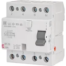 ETI 4р EFI6-P4 25/0,03 тип A (6kA)