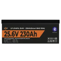 LogicPower LP LiFePO4 25,6V - 230 Ah (5888Wh) (Smart BMS 150А) з BT пластик