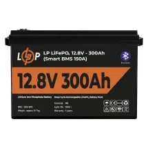 LogicPower LP LiFePO4 12,8V - 300 Ah (3840Wh) (Smart BMS 200А) з BT
