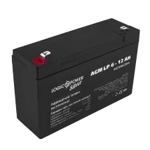 LogicPower AGM LP 6V-12 Ah Silver
