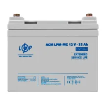 LogicPower LPM-MG 12V - 33 Ah + праворуч