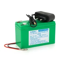 QiSuo 12 V 6A Li-ion 18650 (150X65X94) + зарядний пристрій 12,6V 1A
