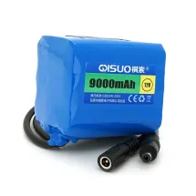 QiSuo 12V 9A Li-ion 18650, DC5.5x2.1