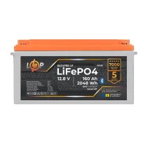 LogicPower LP LiFePO4 12,8V - 160 Ah (2048Wh) (BMS 100A/80А) Smart BT