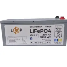 LogicPower LP LiFePO4 25,6V - 230 Ah (5888Wh) (BMS 200A/100А) Smart BT